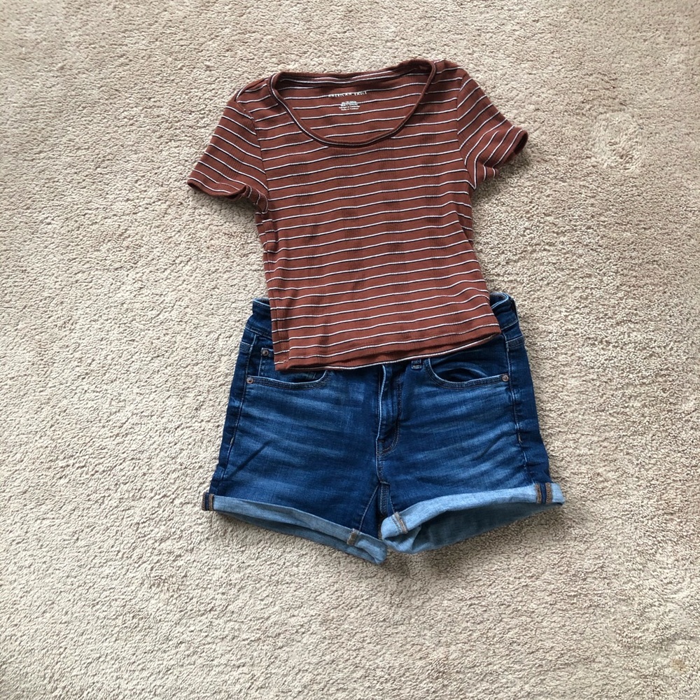 AE Midi Shorts Blue